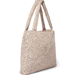 Studio Noos Tasche Puffy mom-bag Beige Leopard