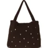 Studio Noos Tasche Teddy Chocolate Hearts Mom-Bag