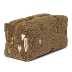 Studio Noos Täschchen Brown Teddy Hearts