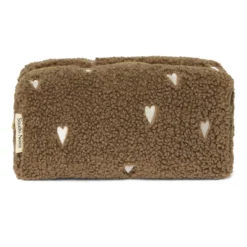 Studio Noos Täschchen Brown Teddy Hearts