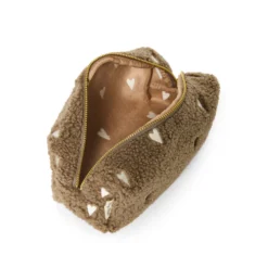 Studio Noos Täschchen Brown Teddy Hearts