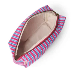 Studio Noos Täschchen Poplin Striped Raspberry