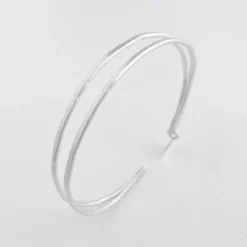 Susi Cala Armreif Kam Double Bangle Sterlingsilber
