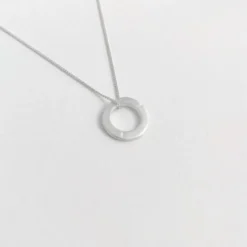 Susi Cala Kette mit Anhänger Hoop 'S' Sterlingsilber