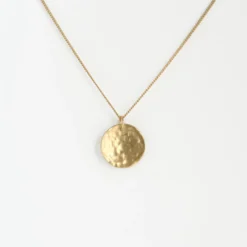 Susi Cala Kette mit Anhänger Moon Sterlingsilber vergoldet