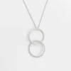 Susi Cala Kette mit Anhänger Twin 'M' Sterlingsilber