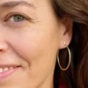 Susi Cala Ohrringe Mir 'L' Sterlingsilber vergoldet