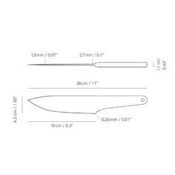 Veark Messer CK16 Chef's Knife