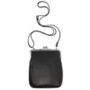 VOLKER LANG Ledertasche Lola Schwarz Nappaleder