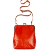 VOLKER LANG Ledertasche Lola Mandarine