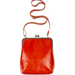 VOLKER LANG Ledertasche Lola Mandarine