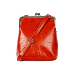 VOLKER LANG Ledertasche Lola Mandarine