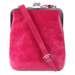 VOLKER LANG Ledertasche Lola Fuxia