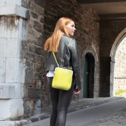 VOLKER LANG Ledertasche Lola Chestnut